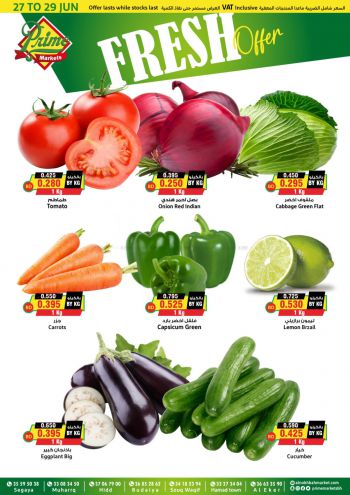 Prime Supermarkets offer thumb