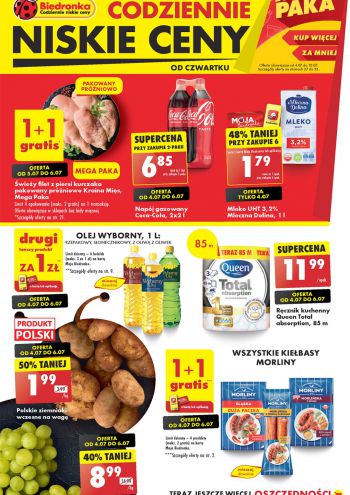 Biedronka offer thumb