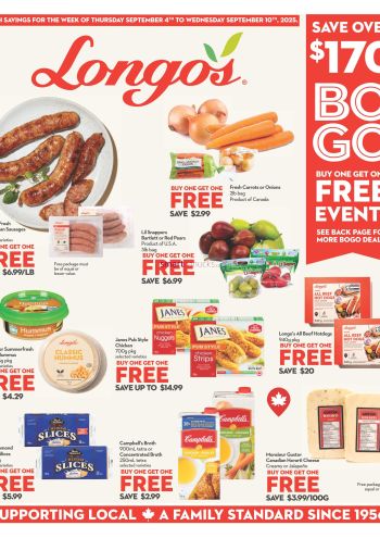 Longos offer thumb