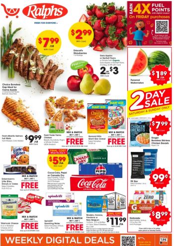 Ralphs offer thumb