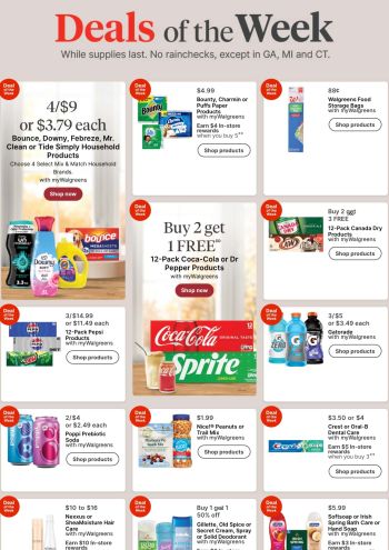 Walgreens offer thumb