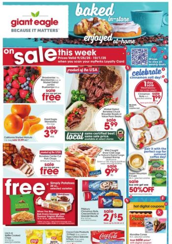 Giant Eagle offer thumb