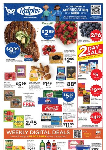 Ralphs offer thumb
