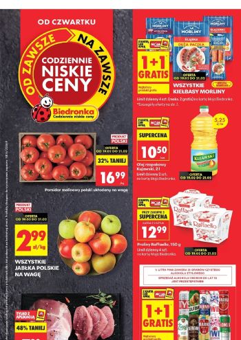 Biedronka offer thumb