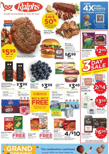 Ralphs offer thumb