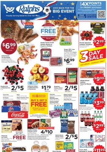Ralphs offer thumb