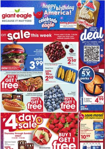 Giant Eagle offer thumb
