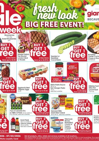 Giant Eagle offer thumb