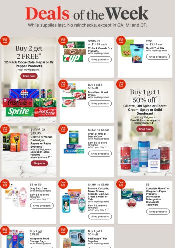 Walgreens offer thumb