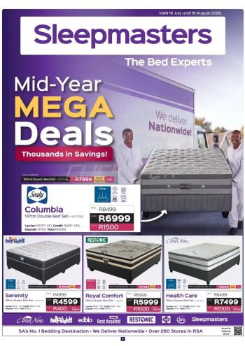 Sleepmasters offer thumb