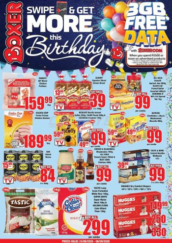 Boxer Superstores offer thumb