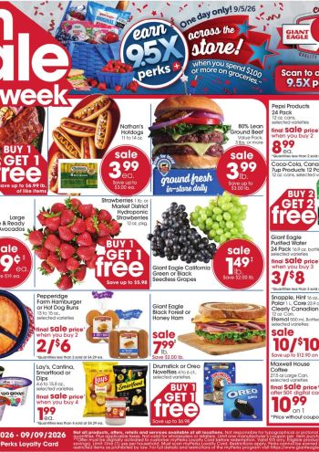 Giant Eagle offer thumb