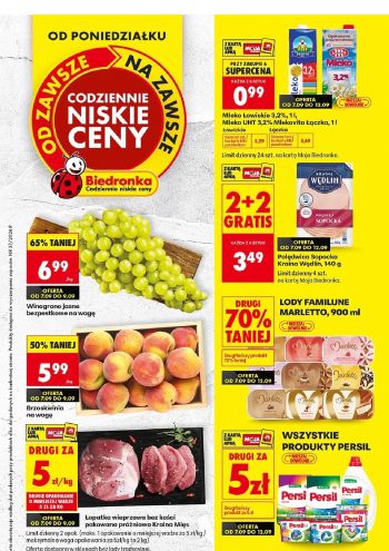 Biedronka offer thumb