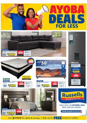 Russells offer thumb